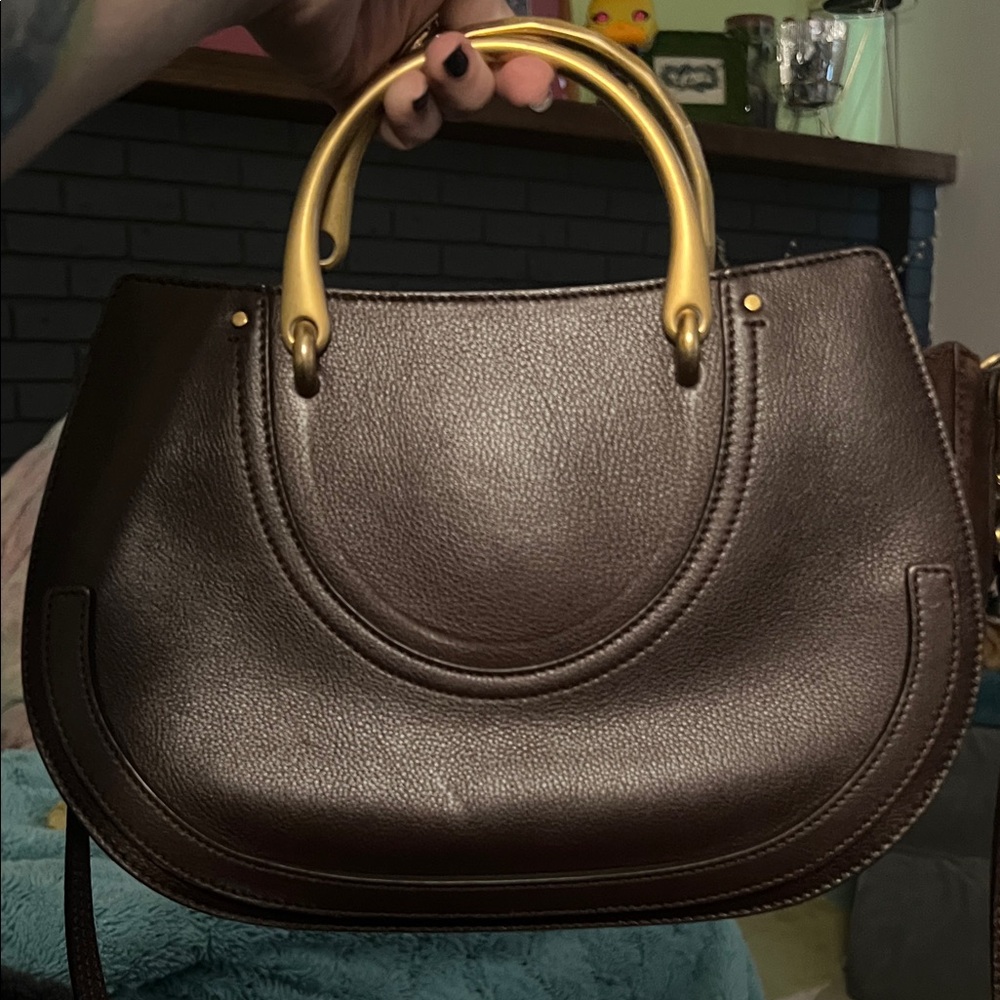 Beautiful rich brown two tone two way Chloe